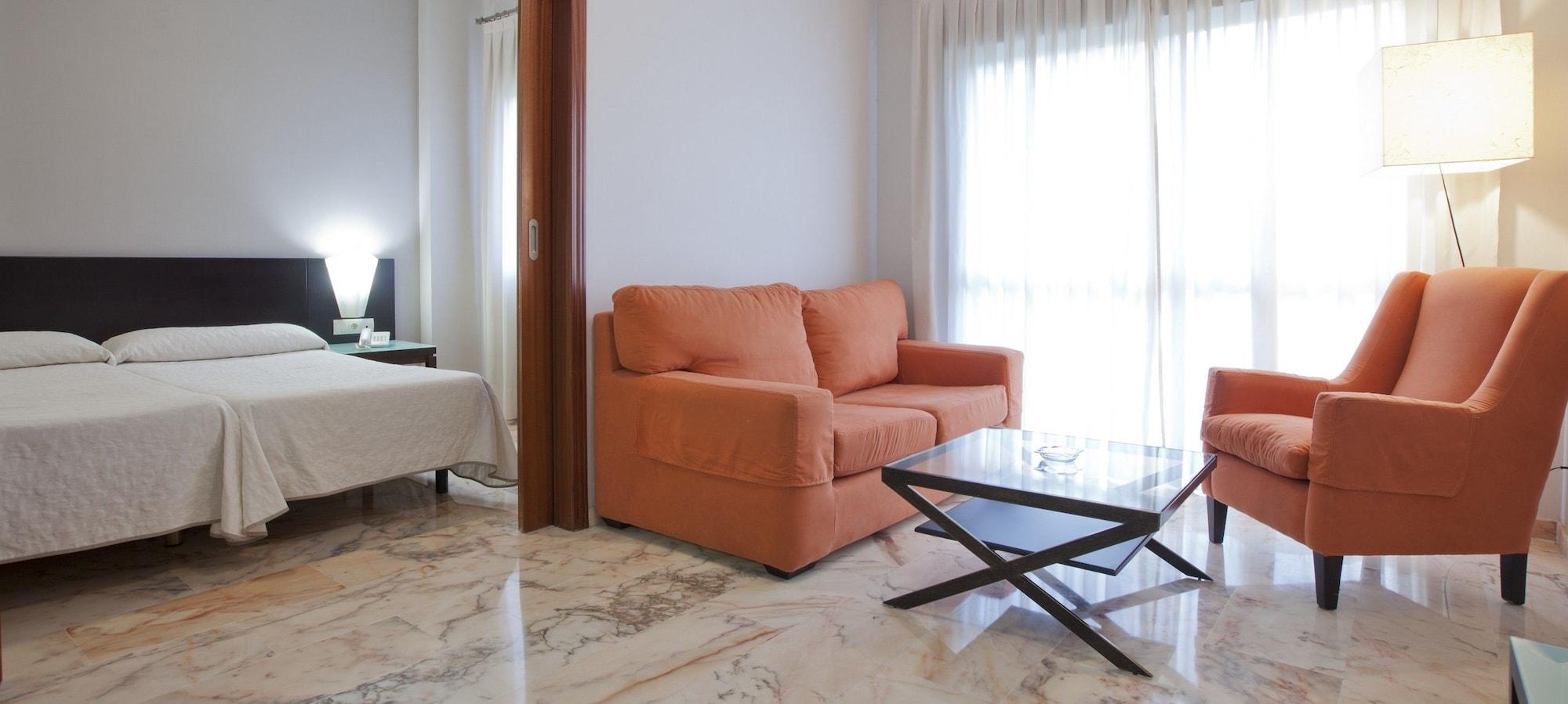 Apartamentos Vertice Bib Rambla Sevilla Bagian luar foto