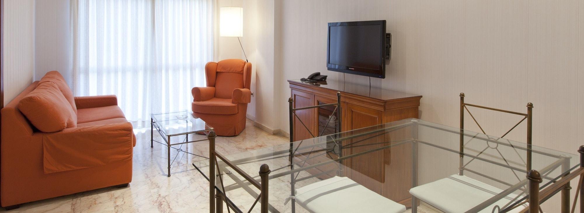 Apartamentos Vertice Bib Rambla Sevilla Bagian luar foto
